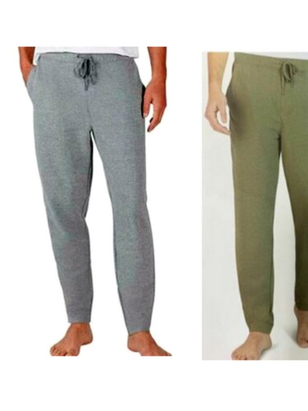 Eddie Bauer 2-Pack Lounge Jogger Pants, SIZE XXL COLOR GREEN/GRAY